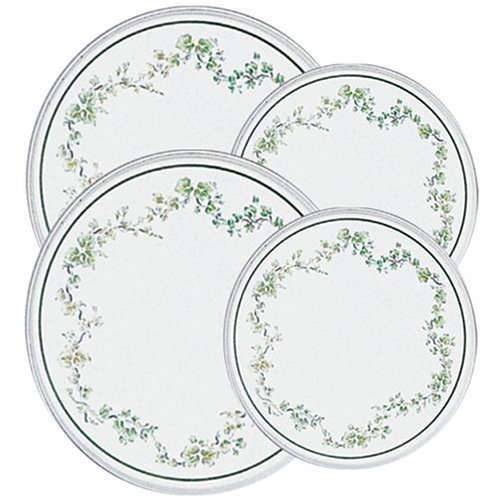 ~ Corelle Callaway Ivy Leaves on Round  Metal Stove Burner Cover