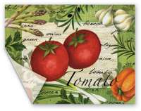 *CLEARANCE FLEXIBLE CUTTING MAT or Plastic Placemat Tomato Salad
